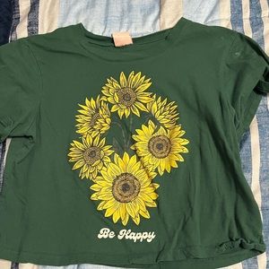 Be happy crop top
